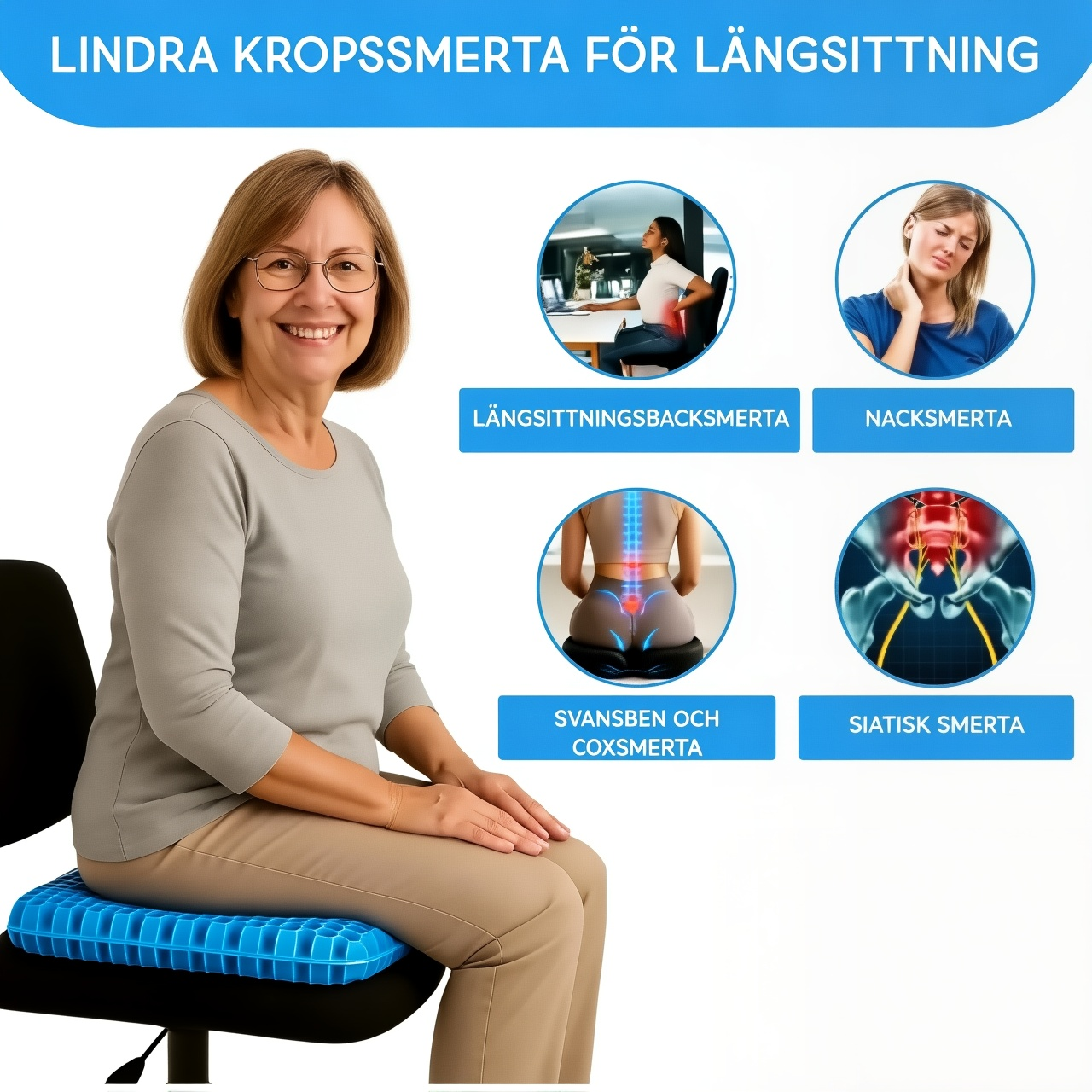 ErgoGel Pro sittkudde
